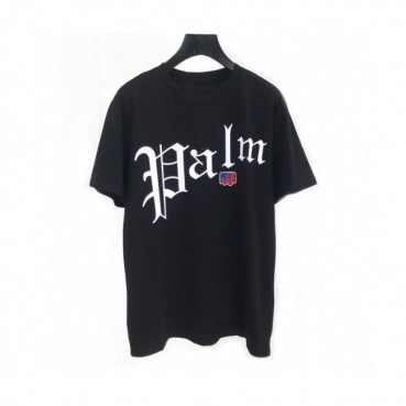 [팜 엔젤스]Palm Angels 2020 Mm/Wm Logo Cotton Short Sleeved Tshirts - 팜 엔젤스 2020 남자 로고 코튼 반팔티셔츠 Pam0110x.Size(s 