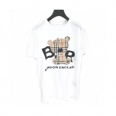 [버버리]Burberry 2020 Mm/Wm Logo Cotton Short Sleeved Tshirts - 버버리 2020 남자 로고 코튼 반팔티 Bur02125x.Size(s 