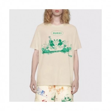 [매장판]Gucci 2020 Mm/Wm Logo Cotton Short Sleeved Tshirts - 구찌 2020 남자 로고 코튼 반팔티 Guc02182x.Size(xs 