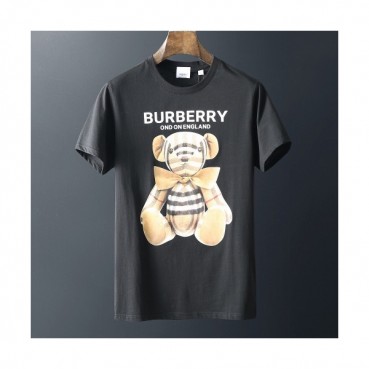 [버버리]Burberry 2020 Mm/Wm Logo Cotton Short Sleeved Tshirts - 버버리 2020 남자 로고 코튼 반팔티 Bur02120x.Size(m 