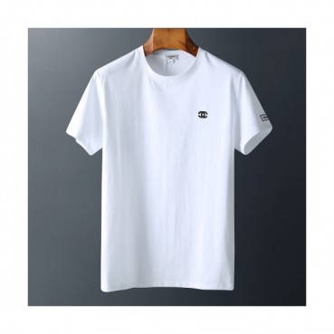 Chanel 2020 Mm/Wm 'CC' Logo Cotton Short Sleeved Tshirts - 샤넬 2020 남자 'CC'로고 코튼 반팔티 Cnl0551x.Size(s 