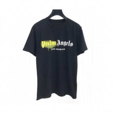 [팜 엔젤스]Palm Angels 2020 Mm/Wm Logo Cotton Short Sleeved Tshirts - 팜 엔젤스 2020 남자 로고 코튼 반팔티셔츠 Pam0099x.Size(s 