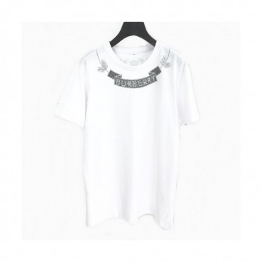 [버버리]Burberry 2020 Mm/Wm Logo Cotton Short Sleeved Tshirts - 버버리 2020 남자 로고 코튼 반팔티 Bur02072x.Size(s 