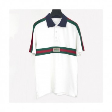 [매장판]Gucci 2020 Mens Logo Cotton Polo Short Sleeved Tshirts - 구찌 2020 남성 로고 폴로 코튼 반팔티 Guc02104x.Size(s 