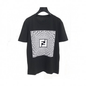 [펜디]Fendi 2020 Mens Logo Casual Short Sleeved Tshirts - 펜디 2020 남성 로고 캐쥬얼 실켓 반팔티 Fen0546x.Size(s 
