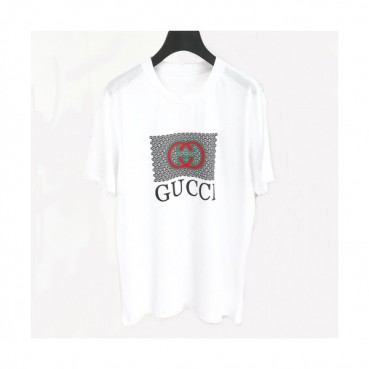 [매장판]Gucci 2020 Mm/Wm Logo Cotton Short Sleeved Tshirts - 구찌 2020 남자 로고 코튼 반팔티 Guc02100x.Size(s 
