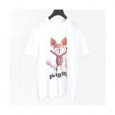 [버버리]Burberry 2020 Mm/Wm Logo Cotton Short Sleeved Tshirts - 버버리 2020 남자 로고 코튼 반팔티 Bur02068x.Size(s 