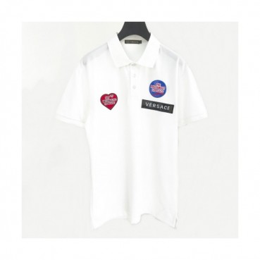 [베르사체]Versace 2020 Mens Medusa Short Sleeved Polo Tshirts - 베르사체 2020 남성 메두사 폴로 반팔티 Ver0523x.Size(m 