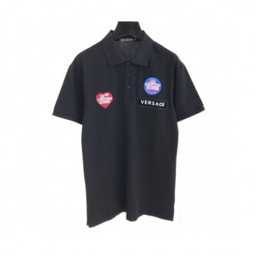 [베르사체]Versace 2020 Mens Medusa Short Sleeved Polo Tshirts - 베르사체 2020 남성 메두사 폴로 반팔티 Ver0521x.Size(m 