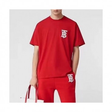 [버버리]Burberry 2020 Mm/Wm Logo Cotton Short Sleeved Tshirts - 버버리 2020 남자 로고 코튼 반팔티 Bur02056x.Size(s 