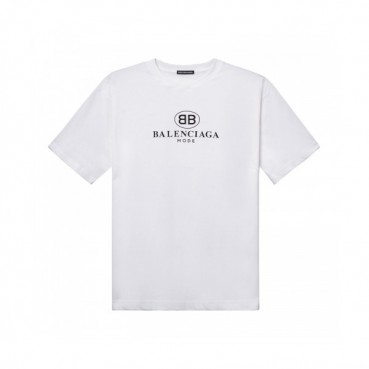 [발렌시아가]Balenciaga 2020 Mm/Wm Logo Cotton Short Sleeved Tshirts - 발렌시아가 2020 남자 로고 코튼 반팔티 Bal0467x.Size(xs 