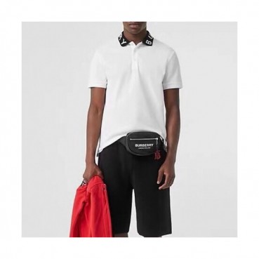 [버버리]Burberry 2020 Mens Logo Cotton Polo Short Sleeved Tshirts - 버버리 2020 남성 로고 코튼 폴로 반팔티 Bur01996x.Size(m 