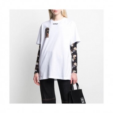 [오프화이트]Off-white 2020 Mm/Wm Printing Logo Crew 