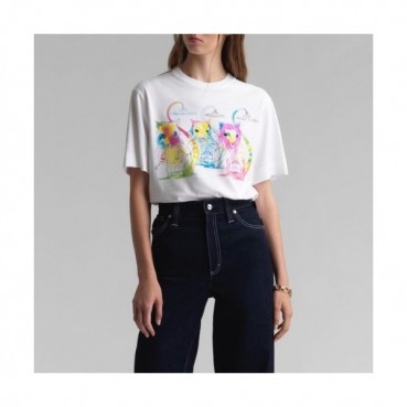 [매장판]Chloe 2020 Mm/Wm Animal Cotton Short Sleeved Tshirts - 끌로에 2020 남자 애니멀 코튼 반팔티 Chl007x.Size(xs 