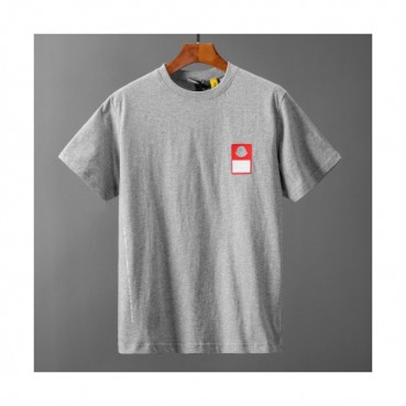 [매장판]Moncler 2020 Mens Logo Cotton Short Sleeved Tshirts - 몽클레어 2020 남성 로고 코튼 반팔티 Moc01381x.Size(s 