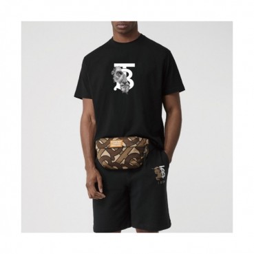 [버버리]Burberry 2020 Mm/Wm Logo Cotton Short Sleeved Tshirts - 버버리 2020 남자 로고 코튼 반팔티 Bur01991x.Size(s 