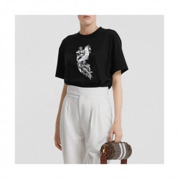 [버버리]Burberry 2020 Mm/Wm Logo Cotton Short Sleeved Tshirts - 버버리 2020 남자 로고 코튼 반팔티 Bur01987x.Size(s 