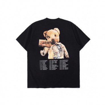 Guernika 2019 Mm/Wm Logo Oversize Cotton Short Sleeved Tshirts - Guernika 남자 레드 로고 오버사이즈 코튼 반팔티 Gue0011x.Size(m 