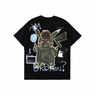 Guernika 2019 Mm/Wm Logo Oversize Cotton Short Sleeved Tshirts - Guernika 남자 레드 로고 오버사이즈 코튼 반팔티 Gue007x.Size(m 