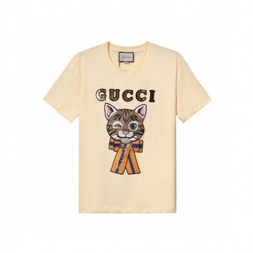 [매장판]Gucci 2020 Mm/Wm Logo Cotton Oversize Short Sleeved Tshirts - 구찌 2020 남자 로고 코튼 오버사이즈 반팔티 Guc02024x.Size(xs 