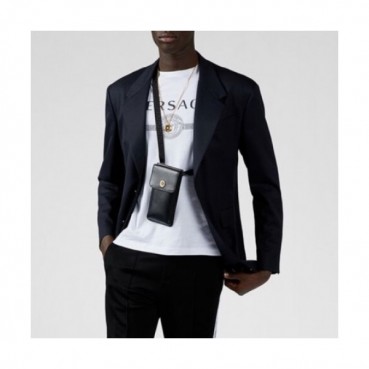 [베르사체]Versace 2020 Mens Logo Silket Short Sleeved Tshirts - 베르사체 2020 남성 메두사 실켓 반팔티 Ver0492x.Size(s 