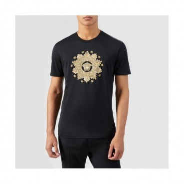 [베르사체]Versace 2020 Mens Logo Silket Short Sleeved Tshirts - 베르사체 2020 남성 로고 실켓 반팔티 Ver0485x.Size(s 