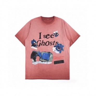 [카니예웨스트]Kanye west 2020 Mm/Wm Logo Cotton Short Sleeved Tshirts - 카니예 웨스트 2020 남자 로고 코튼 반팔티 Kany0050x.Size(m 