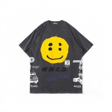 [카니예웨스트]Kanye west 2020 Mm/Wm Logo Cotton Short Sleeved Tshirts - 카니예 웨스트 2020 남자 로고 코튼 반팔티 Kany0048x.Size(m 