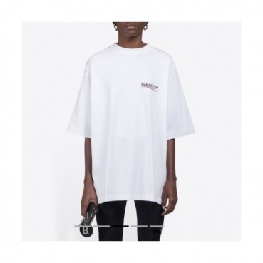 [발렌시아가]Balenciaga 2020 Mm/Wm Logo Cotton Short Sleeved Tshirts - 발렌시아가 2020 남자 로고 오버사이즈 코튼 반팔티 Bal0448x.Size(xs 