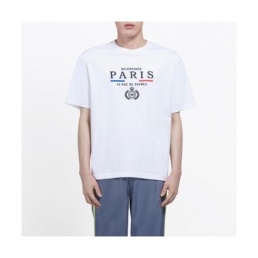 [발렌시아가]Balenciaga 2020 Mm/Wm Logo Cotton Short Sleeved Tshirts - 발렌시아가 2020 남자 로고 오버사이즈 코튼 반팔티 Bal0447x.Size(xs 