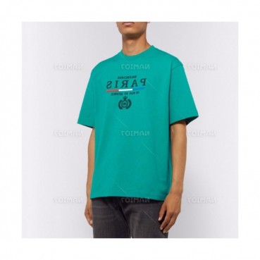 [발렌시아가]Balenciaga 2020 Mm/Wm Logo Cotton Short Sleeved Tshirts - 발렌시아가 2020 남자 로고 오버사이즈 코튼 반팔티 Bal0446x.Size(xs 