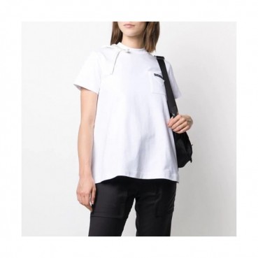 Jil Sander 2020 Womens Basic Crew-neck Cotton Short Sleeved Tshirts 