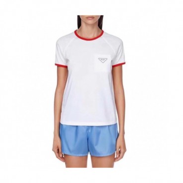 Prada Womens Basic Tshirts - 프라다 여성 베이직 반팔티 Pra909x