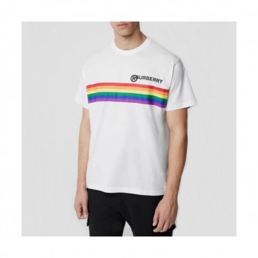 [버버리]Burberry 2020 Mm/Wm Logo Cotton Short Sleeved Tshirts - 버버리 2020 남자 로고 코튼 반팔티 Bur01920x.Size(s 