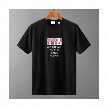 [버버리]Burberry 2020 Mm/Wm Logo Cotton Short Sleeved Tshirts - 버버리 2020 남자 로고 코튼 반팔티 Bur01917x.Size(s 