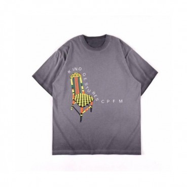 [카니예웨스트]Kanye west 2020 Mm/Wm Logo Oversize Cotton Short Sleeved Tshirts - 카니예 웨스트 2020 남자 로고 오버사이즈 코튼 반팔티 Kany0044x.Size(m 
