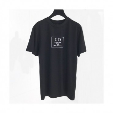 [디올]Dior 2020 Mm/Wm Logo Cotton Short Sleeved Tshirts - 디올 2020 남자 로고 코튼 반팔티 Dio0502x.Size(s 