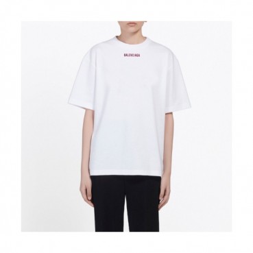[발렌시아가]Balenciaga 2020 Mm/Wm Logo Cotton Short Sleeved Tshirts - 발렌시아가 2020 남자 로고 오버사이즈 코튼 반팔티 Bal0440x.Size(xs 