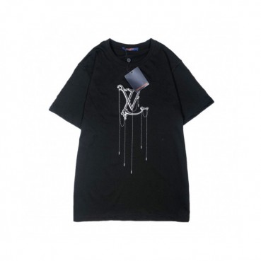 [루이비통]Louis vuitton 2019 Mm/Wm Crew-neck Cotton Short Sleeved Tshirts 