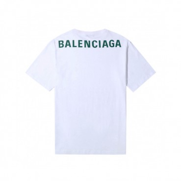 [발렌시아가]Balenciaga 2019 Mm/Wm Logo Cotton Short Sleeved Tshirt - 발렌시아가 2019 남자 로고 오버사이즈 코튼 반팔티 Bal0428x.Size(xs 