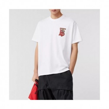 [버버리]Burberry 2019 Mm/Wm Logo Cotton Short Sleeved Tshirts - 버버리 2019 남자 로고 코튼 반팔티 Bur01806x.Size(s 
