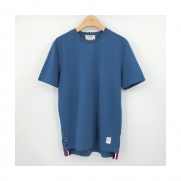 Thom Browne 2019 Mens Casual Cotton Short Sleeved Tshirts - 톰브라운 2019 남성 로고 코튼 반팔티 Tho0463x.Size(s 