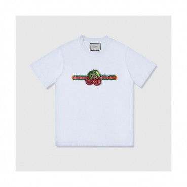 [매장판]Gucci 2019 Mm/Wm Logo Cotton Short Sleeved Tshirt - 구찌 2019 남자 로고 코튼 반팔티 Guc01910x.Size(s 