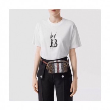 [버버리]Burberry 2019 Mm/Wm Logo Cotton Short Sleeved Tshirts - 버버리 2019 남자 로고 코튼 반팔티 Bur01789x.Size(xs 