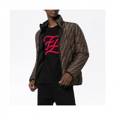 [펜디]Fendi 2019 Mm/Wm Logo Casual Cotton Short Sleeved Tshirt - 펜디 2019 남자 로고 캐쥬얼 코튼 반팔티 Fen0489x.Size(s 