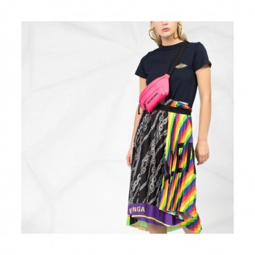 [발렌시아가]Balenciaga 2019 Mm/Wm Logo Cotton Short Sleeved Tshirt - 발렌시아가 남자 로고 코튼 반팔티 Bal0407x.Size(xs 
