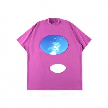 Kanye west 2019 Mm/Wm Logo Oversize Cotton Short Sleeved Tshirt - 카니예 웨스트 2019 남자 로고 오버사이즈 코튼 반팔티 Kany0040x.Size(m 