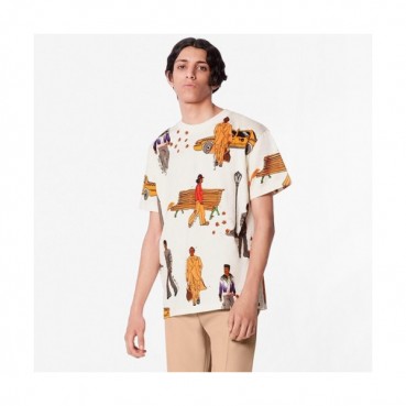 [루이비통]Louis vuitton 2019 Mm/Wm Crew -neck Cotton Short Sleeved Tshirt 