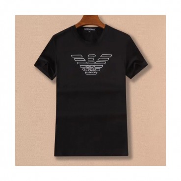 [알마니]Armani 2019 Mens Logo Cotton Short Sleeved Tshirts - 알마니 2019 남성 로고 코튼 반팔티 Arm0484x.Size(m 