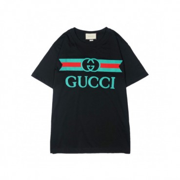 [매장판]Gucci 2019 Mm/Wm Logo Cotton Short Sleeved Tshirt - 구찌 2019 남자 로고 코튼 반팔티 Guc01861x.Size(xs 